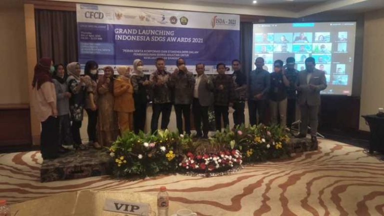 CFCD Luncurkan Indonesian SDGs Award 2021
